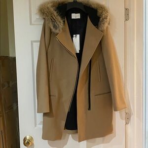 New with tag Sandro Henry Camel Coat Retail Price$1045